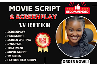write movie script screenplay film script screenwriting tv series feature film