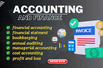 do accounting, financial statements, audit, bookkeeping, reconciliation