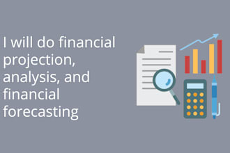 do financial projection, analysis, and financial forecasting