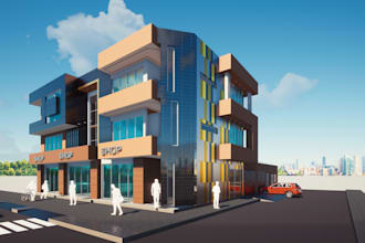 do for each projects everything necessary for the package, design plans,renders