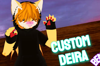 make a quest compatible custom vrchat deira avatar