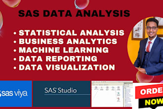 sas data analytics with SAS viya, studio, enterprise guide