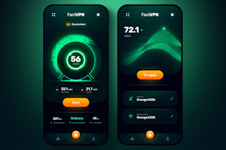 develop business vpn app for multiple purpose in app purchase with admin panel