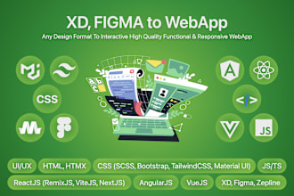 do web app development in htmx react next node deno js mongodb postgresql