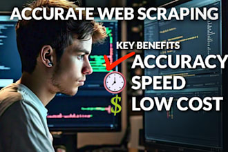 do web scraping and data extraction