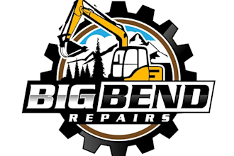 design unique excavator logo with free source files