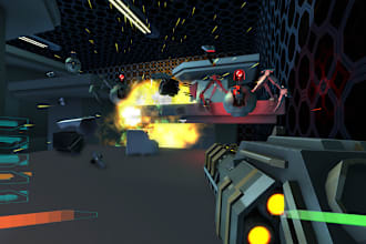 create endless strategic 3d ue5 game, fps phaser game,vfx rts action multiplayer