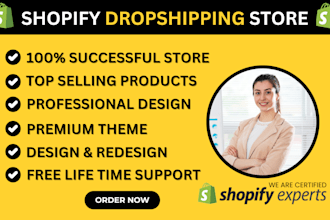 you an automated dropshipping shopify store shopify website