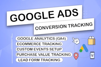 google ads conversion tracking, ga4 ecommerce tracking, server side tracking