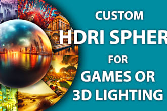 create a custom hdri for games or 3d art