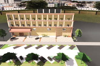 create a 3d model for your building