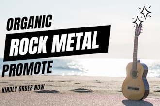 rank rock promotion, organic rock metal promotion, album playlist, for listener