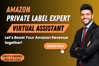 be your expert amazon fba virtual assistant VA, amazon pl account manager