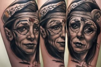 make you a traditional old school tattoo style design