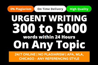 write urgent essay writing as an essay writer