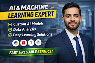 do machine learning, deep learning and nlp projects in python