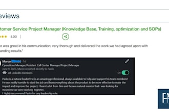 write sops and design flowcharts for your company
