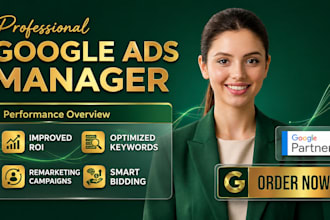 setup, manage and optimize your google ads