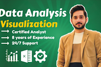 do data analysis using tableau, python, power bi, sql, r studio or excel analyst