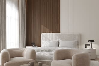 do high quality 3d interior design and visualization