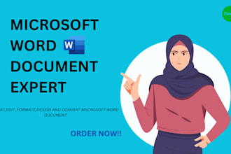 edit, format, design, and convert microsoft word documents