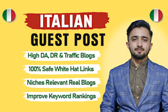 get you italian guest post backlinks on authoritative italian websites