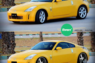 create realistic lowered car edits for your photos