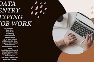 do copy paste typing, excel data entry typing work job, excel data entry