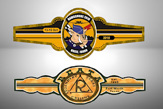 do unique cigar logo, bands, labels, brands, box or minimalist design