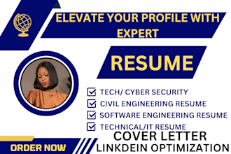 write a standout engineering resume for civil, mechanical, IT, and software role