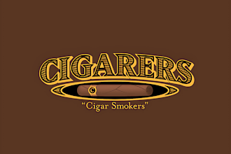 make an amazing and unique cigar, label or vape logo design