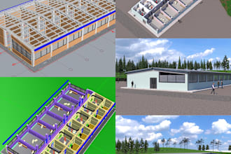 3d model and render your project in rhinoceros sketchup lumion