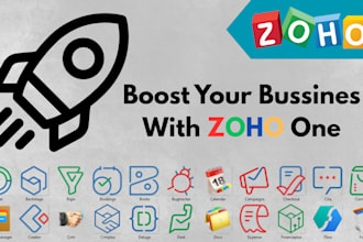 be your zoho one developer, zoho all apps and consultant
