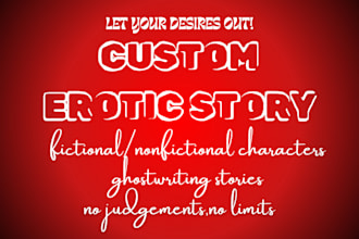 write a custom erotic story