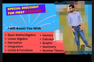 teach math calculus algebra