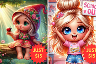 create pixar style cartoon character images,logo banner using ai image generator