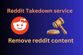 takedown reddit defaming posts all types content under dmca