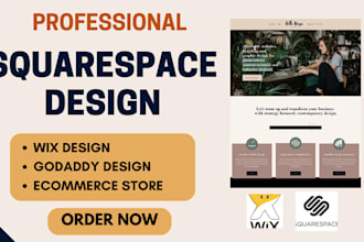 do squarespace beautiful design, redesign squarespace business website wix seo