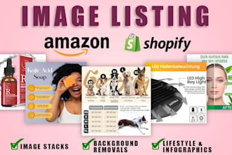 design amazon listing images