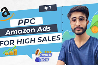setup amazon PPC campaign, manage and optimize amazon ads for better growth
