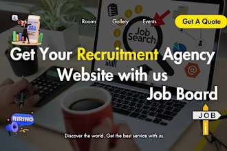 build a better recruitment agency job board website appointment site for you