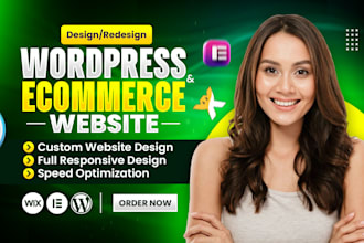 do affordable wordpress website design store edit, redesign for small business