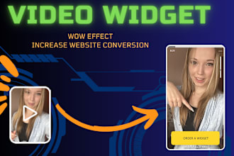 add a video widget to your site to increase conversion