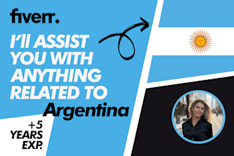 assist you with anything from argentina and buenos aires
