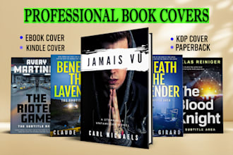 do book cover design, ebook cover, kindle paperback cover