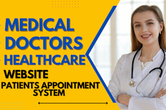 redesign, design medical website and healthcare website