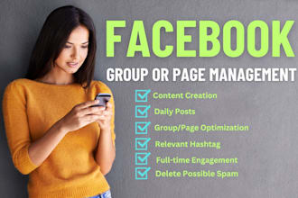 manage your facebook group and page professionally