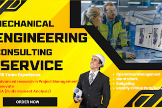 streamline your mechanical projects, expert engineer and pm