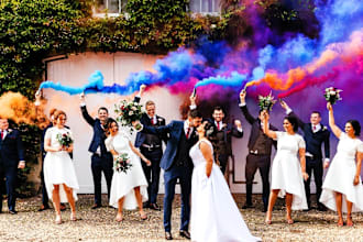 cull, edit, batch process wedding photos and event photos in lightroom