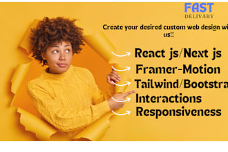 develop custom admin panel website using react,mern